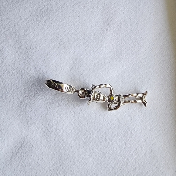 NEW Disney Pixar Toy Story Woody silver dangle charm for Pandora moment Brscelet - Picture 3 of 5